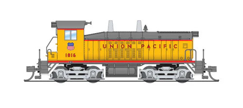 BLI N 9351 EMD SW7 Switcher Locomotive Union Pacific #1821 (DCC and Sound) - Picture 1 of 1