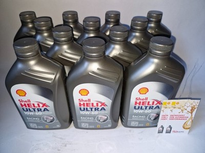 12 x 1 ltr. Shell Helix Ultra Racing 10W60 API SN , 10W60 Ferrari, BMW M