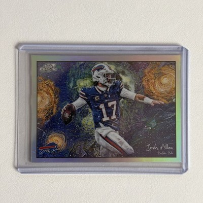 2025 Topps Chrome Cosmic STARS IN THE NIGHT Josh Allen STN-12 Buffalo Bills NFL