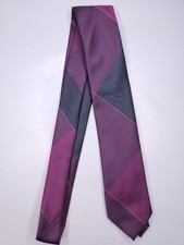 J Ferrar Mens Formal Necktie 57"Lx2.75"W Purple Neck Tie