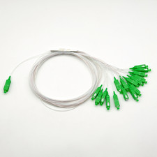Optical PLC Splitter 1x16 1M SC APC Connecter Fiber Optic Plc Splitter Steel Tub