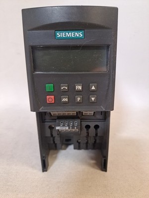 Siemens 6SE6420-2UC17-5AA1 Micromaster 420 VFD AC Drive Used Missing Front Cover