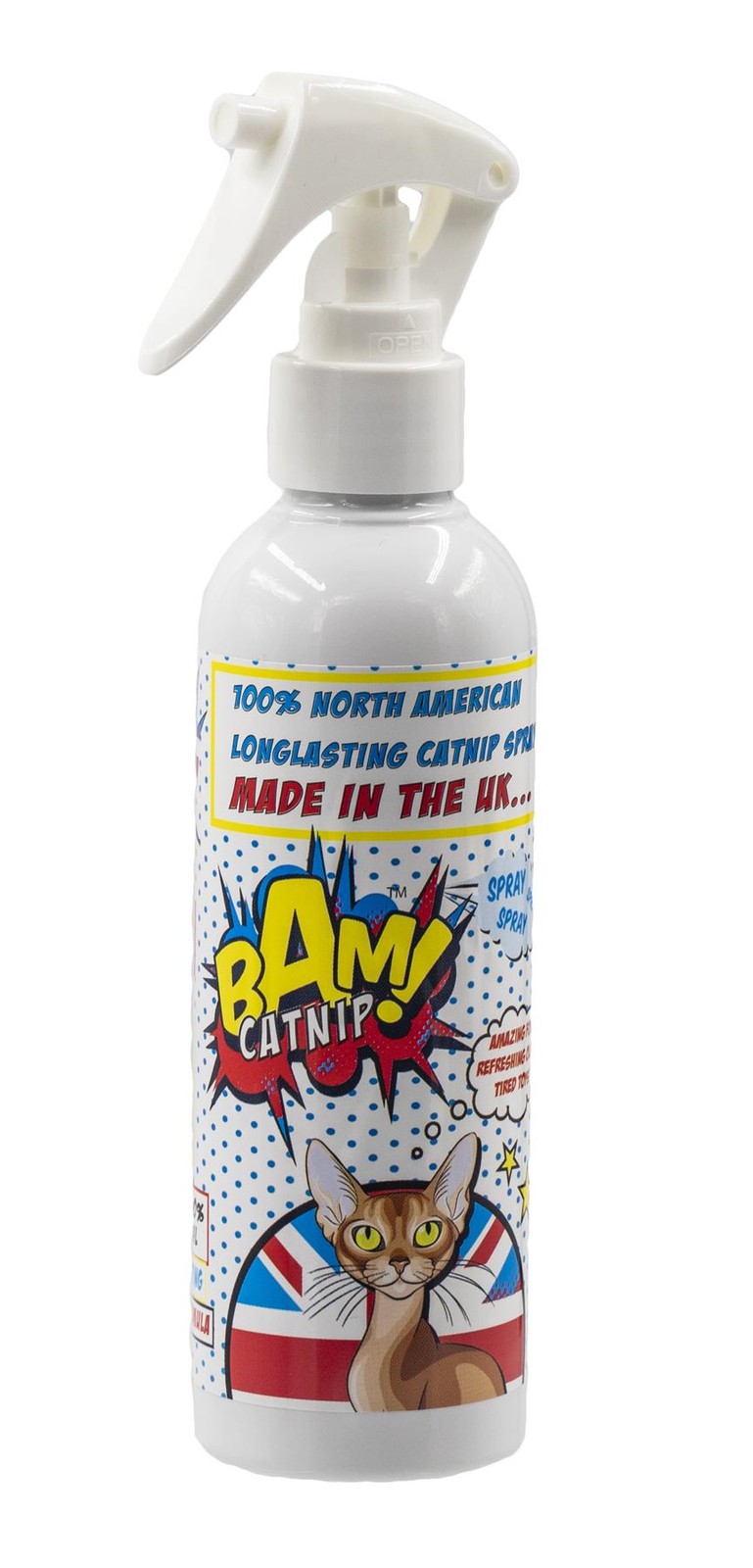 James & Steel Bam Catnip Spray 150ml