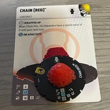 DC Heroclix Lantern Legacy s024 Chain (Red)