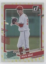 2023 Panini Donruss Rated Prospect Voltage 17/25 Mick Abel #58 0c6