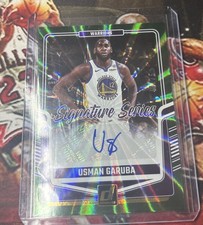 2024-25 Panini Donruss - Signature Series Usman Garuba #SS-UGW  green/75 