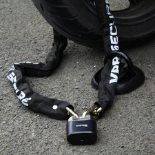 VPR Sabre Motorcycle Chain Lock 1.2M Heavy Duty Motorbike Scooter Security Lock