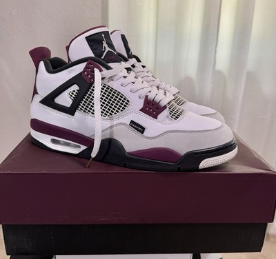 Nike Air Jordan Retro 4  Paris Saint-Germain  Bordeaux Size 13   LeBrons