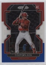 2022 Panini Prizm Red White & Blue Prizm Cody Wilson #94 1a7j