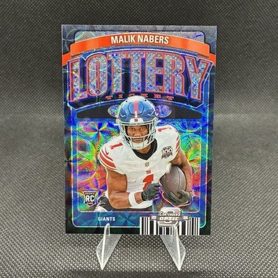 (11/25) Malik Nabers Lottery Ticket RC Panini 2024 Contenders Optic *Mint*