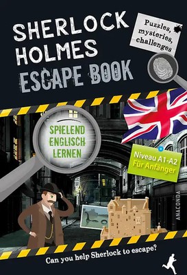 Sherlock Holmes Escape Book. Spielend Englisch lernen   für Anfänger Sprachnivea