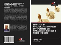 Clement Odey (U. A.) | Esigenze DI Miglioramento Delle Competenze DEI Manager...