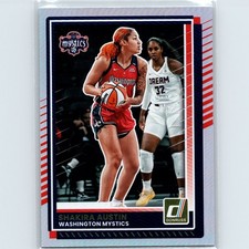 2025 Panini WNBA Donruss - Shakira Austin #22 - Silver Holo - Washington Mystics