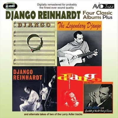 DJANGO REINHARDT - FOUR CLASSIC ALBUMS (DJANGO/DJANGO/THE LEGENDARY DJANGO/DJANG