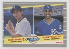 1989 Fleer Major League Prospects Torey Lovullo Robert Palacios #648 1d4t