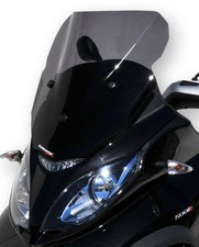 Piaggio 125 300 500 MP3 -11/18 - Windschutzscheibe Aeromax ERMAX Schwarz Hell