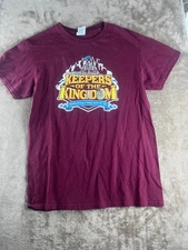 Keepers of the Kingdom VBS Maroon T-Shirt Men’s M Delta Apparel Graphic Tee