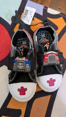 Paw Patrol Toddler Casual Sneaker Shoes Chase Marshall Size 10 Grey