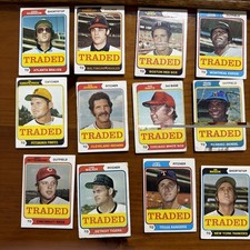 1974 Topps Traded Baseball Cards 14