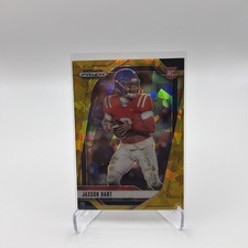 2025 Panini Prizm Draft Picks - Jaxson Dart #90 Gold Ice Prizm (RC)