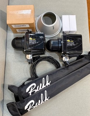 Buff AlienBees B400 Monolight Strobe Flash STROBE LIGHTS / SET OF 2 / KIT