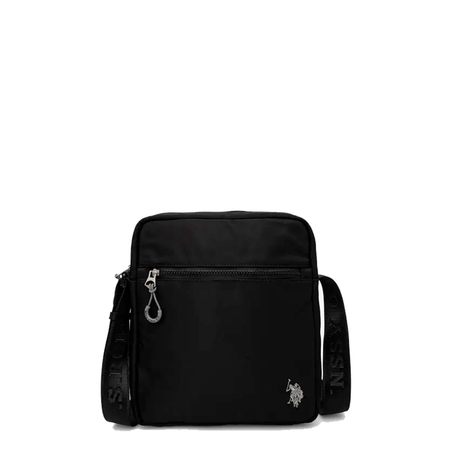 Borsello uomo Tracolla U.S. Polo Assn reporter spalla Nero tasche zip Borsa uomo