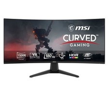 Image of MSI MAG 346CQ Ultra Wide Quad HD 34” Curved VA Gaming Monitor - REFURB-A