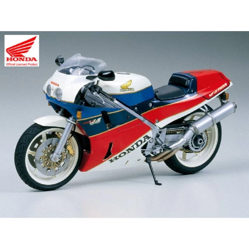 Modellino Moto Honda Vfr750r Rc30 TAMIYA 14057 1:12 - Immagine 2 di 3