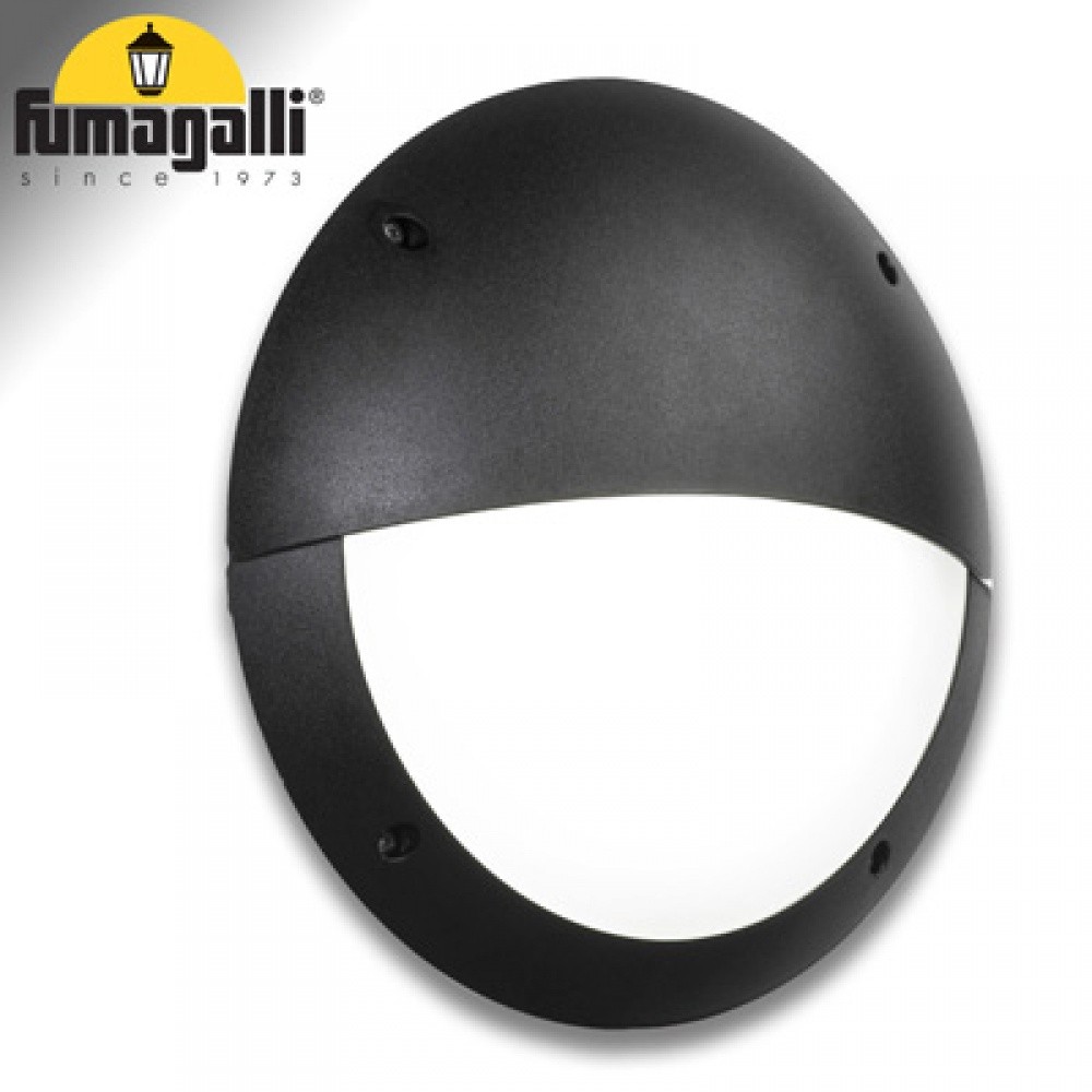 Lampada Esterno Fumagalli Lucia El Nero E27 | Design Italiano IP66