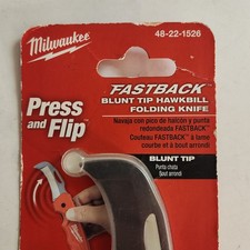 Milwaukee Fastback Blunt Tip Hawkbill Folding...