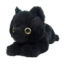 Sun Lemon Lap Cat Plush Toy, Black, Small, 13*15*36cm, P-1972