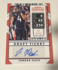 2020 Panini Contenders Draft Picks - College Ticket Autographs Jordan Mack #307 