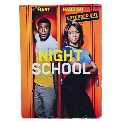Night School DVD Extended Cut Comedy Kevin Hart Tiffany Haddish Excellent Condit