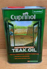 Cuprinol Naturally Enhancing Teak Oil Clear 1 litre 22.19 per litre