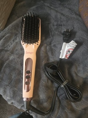 L'ange Le Vite Hairbrush Straightener in Blush No BOX