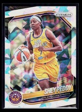 Shey Peddy 2025 Panini Prizm WNBA Ice Prizms #136 Los Angeles Sparks