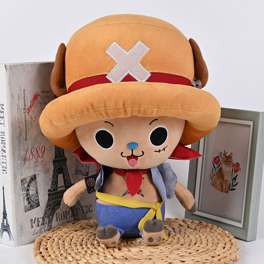 One Piece Peluche Figura Chopper X Ruffy New World Ver. 20 Cm Sakami Merchandise