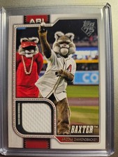 Baxter 2026 Topps Series 1 Celebration Mascot Patch Relic #MAS-BX Diamondbacks