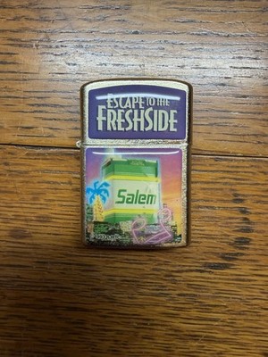 Escape To The Freshside Salem Firebird Lighter -  Made in Korea (1993) It Works!
