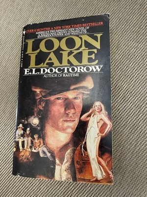 E.L. Doctorow Loon Lake Novel Vintage Paperback Good Condition Rare Book