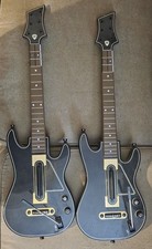 Set of 2 Guitar Hero Live Guitar Playstation 4 PS4. No Dongles