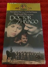 Doctor Zhivago VHS, 1988, 2-Tape Set Omar Sharif Brand New Sealed