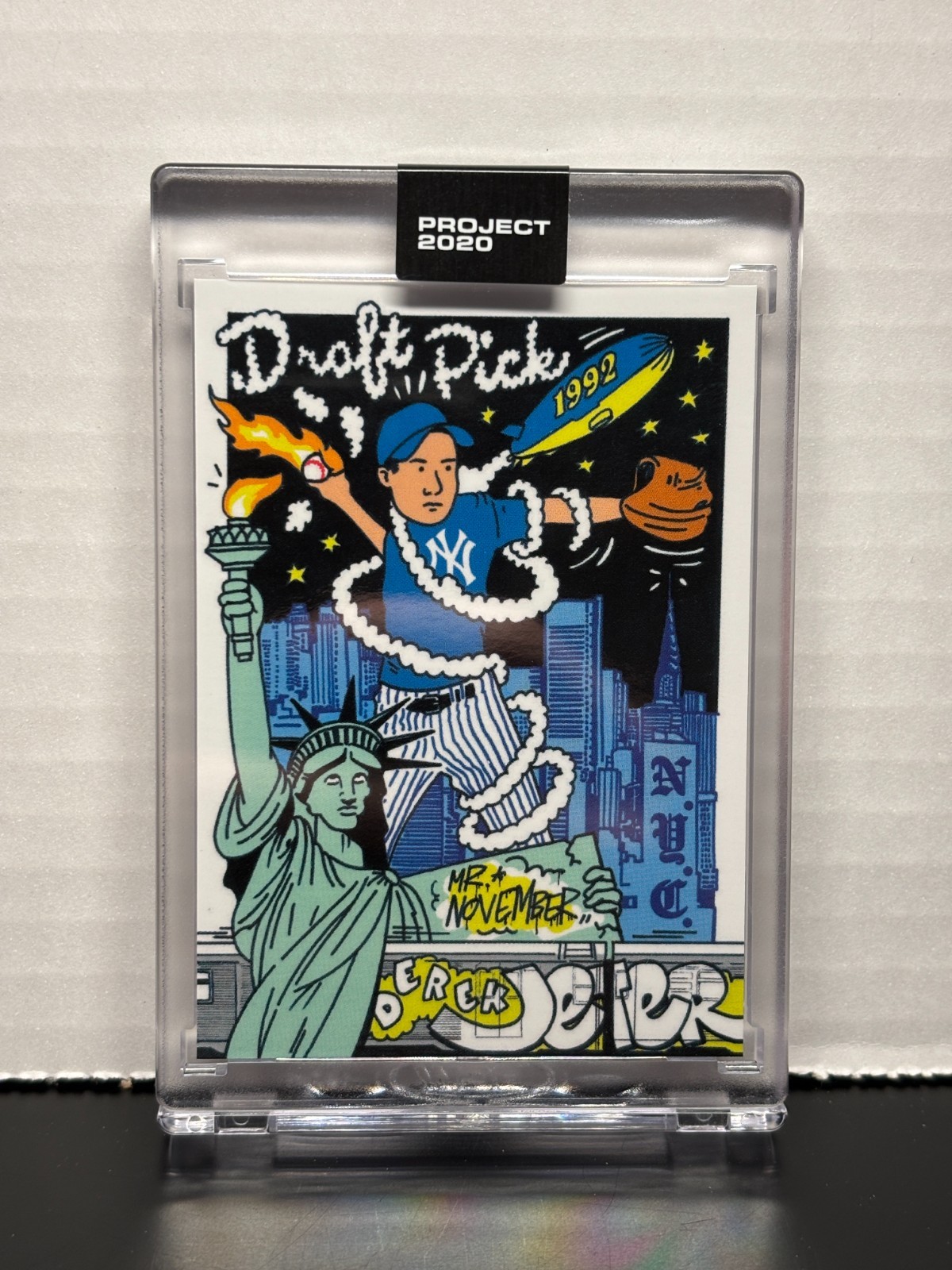 Topps Project 2020 Card 107 1993 Derek Jeter by Ermsy New York Yankees