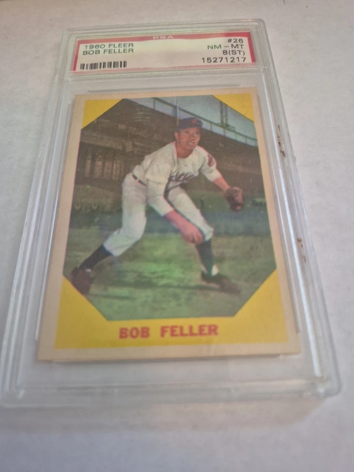 Fleer Baseball Greats 1960 - Bob Feller #26 Foto 4 de 4