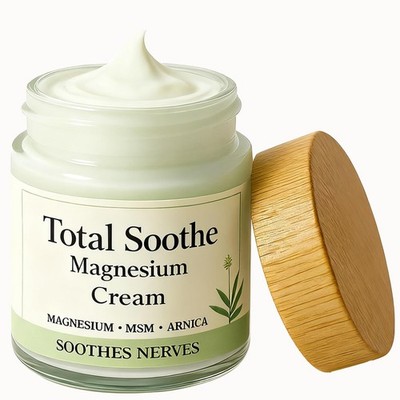 TotalRelief Magnesium Cream - Joint Relief Cream with Mineral Delivery Formula,