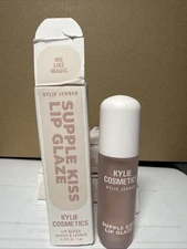 NEW Kylie Cosmetics Supple Kiss Lip Glaze 0.10 Oz, 002 LIKE MAGIC, BOXED