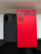 OnePlus 15 256GB 12GB RAM Black Unlocked 5G Dual SIM 6.7 AMOLED