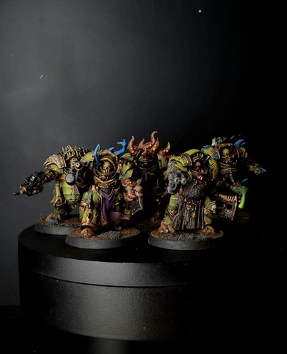 5 Blightlord Terminators. Death Guard. Warhammer 40k