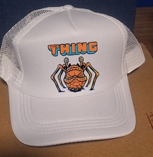 Adjustable Trucker Baseball Hat Cap White The Thing Fantastic 4 Marvel