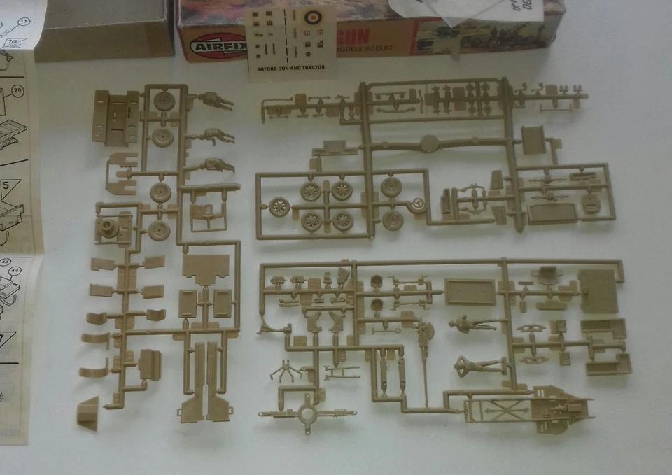 02314-2 BOFORS GUN   KIT 1/76 AIRFIX - Immagine 3 di 4